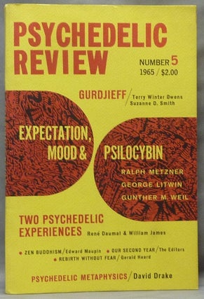 Item #63756 Psychedelic Review, No. 5, 1965. Drugs, Timothy LEARY, Felix Morrow, Ralph Metzner,...
