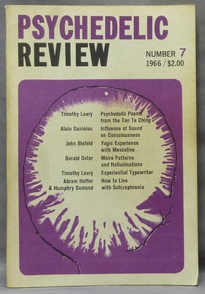 Item #63759 Psychedelic Review, No. 7, 1966. Drugs, Timothy LEARY, Felix Morrow, Ralph Metzner,...