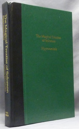 Item #63863 The Magical Treatise of Solomon or Hygromanteia. Also called the Apotelesmatike...