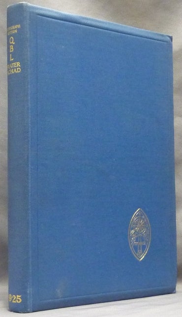 Item #63981 Q. B. L. or the Bride's Reception. Being a Short Cabalistic Treatise on the Nature and Use of the Tree of Life, with a Brief Introduction and a Lengthy Appendix [ QBL ]. Frater ACHAD, Signed, Charles Stansfeld Jones.