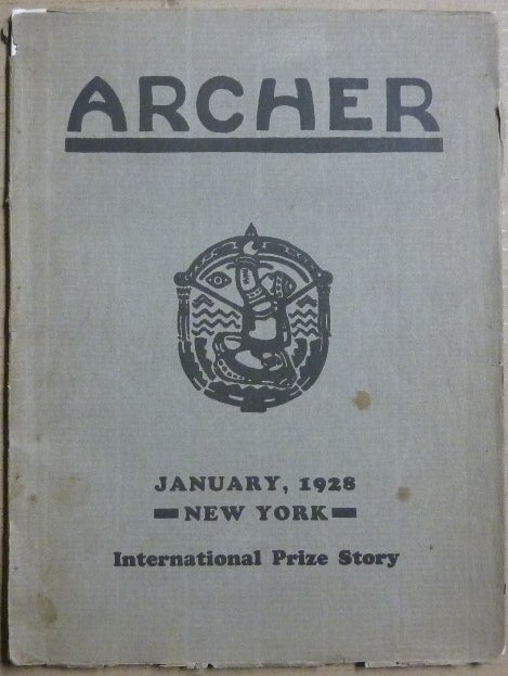 Item #64062 Archer, Publication of the Society of Friends of the Roerich Museum. Vol. II, January, 1928, No. 1 [ New York - International Prize Story ]. Nicholas ROERICH, Society of Friends of the Roerich Museum.