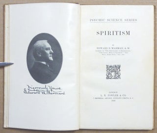 Spiritism, Psychic Science Series [ No. 6 ].