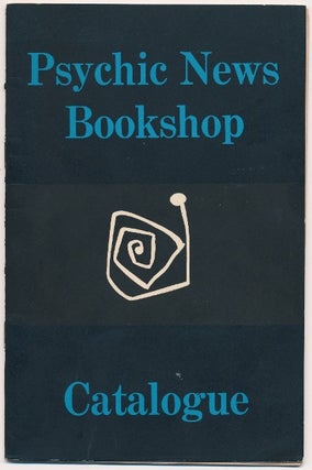 Item #64103 Psychic News Bookshop Catalogue. Psychic News Bookshop. Cover, Pauline Davidson