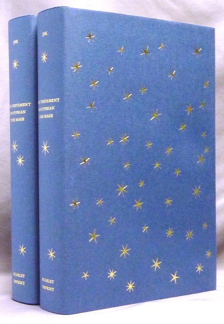 Item #64125 The Testament of Cyprian the Mage: The Encyclopaedia Goetica Volume III [ Comprehending the Book of Saint Cyprian & His Magical Elements and an Elucidation of the Testament of Solomon ] ( 2 Volumes ). Jake STRATTON-KENT.