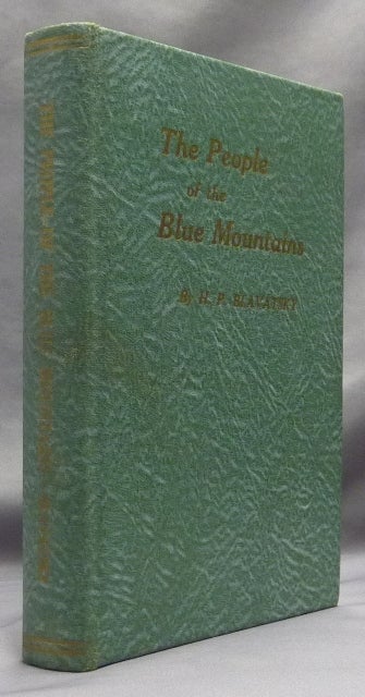 Item #64200 The People of the Blue Mountains. H. P. BLAVATSKY.