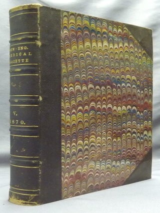 Item #64208 The New-England Medical Gazette, A Monthly Journal of Homoeopathic Medicine, Surgery...