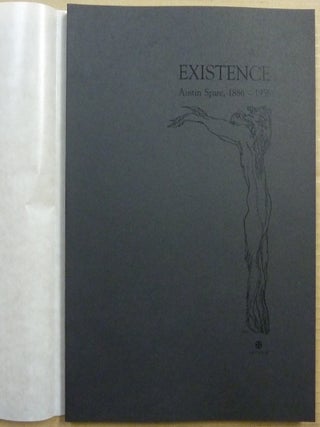 Item #64295 Existence. Austin Spare - 1886 - 1956. Austin Osman. Edited etc. by A. R. Naylor SPARE