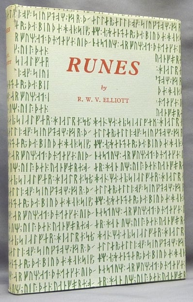 Item #64313 Runes, An Introduction. R. W. V. ELLIOTT.