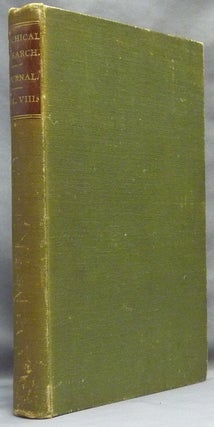 Item #64322 Journal of the Society for Psychical Research, Volume VIII. 1897-1898; for Private...