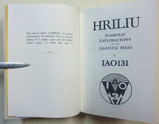 HRILIU. Symbolic Explorations of the Gnostic Mass. Liber XV.
