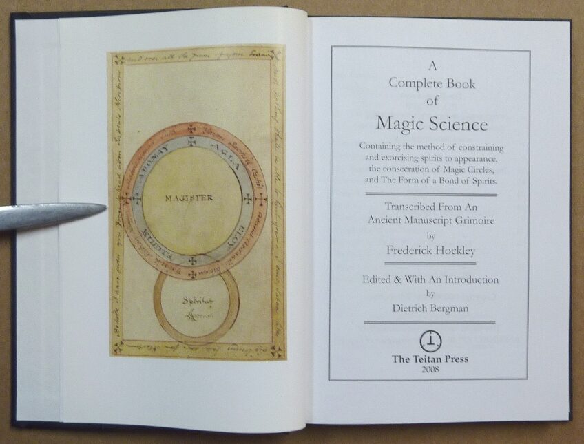Books With Magic Testing A Complete Book of Magic Science Containing the method of constraining ...