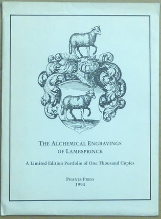 Item #64405 The Alchemical Engravings of Lambsprinck Redrawn By Joel Radcliffe [ The Book of...