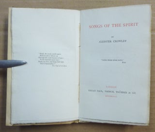 Songs of the Spirit.