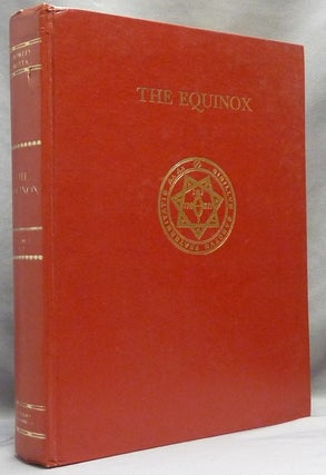 Item #64756 The Equinox. Vol. V. No. 2; The Official Organ of the A. A. The Review of Scientific...