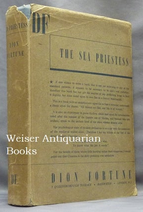 Item #64797 The Sea Priestess. Dion Fortune, Violet M. Firth