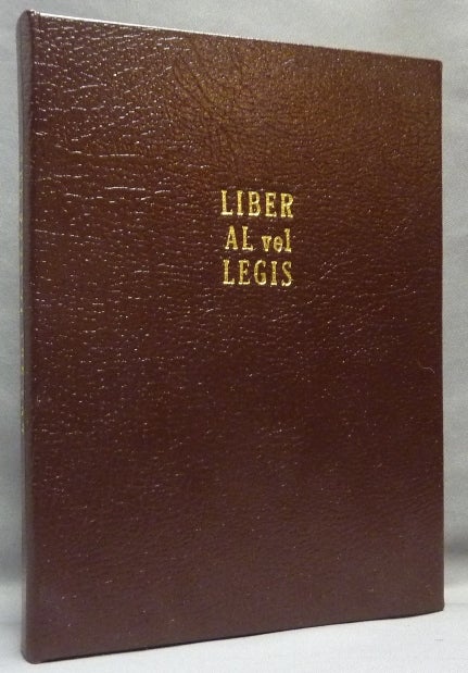 Item #64845 The Book of the Law [technically called Liber AL vel Legis sub Figura CCXX as delivered by XCIII=418 to DCLXVI]. Aleister CROWLEY.