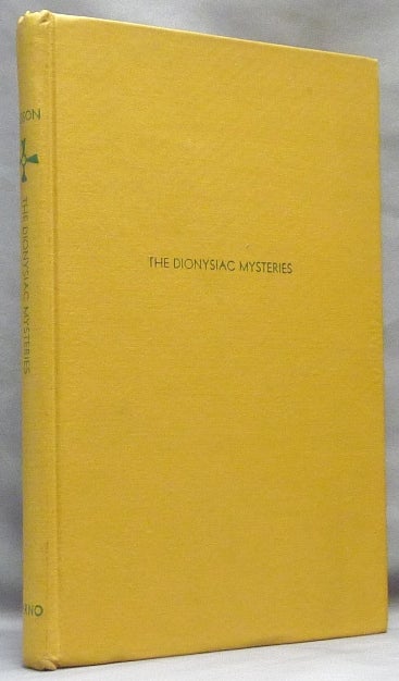 Item #64930 The Dionysiac Mysteries of the Hellenistic and Roman Age. Martin P. NILSSON.