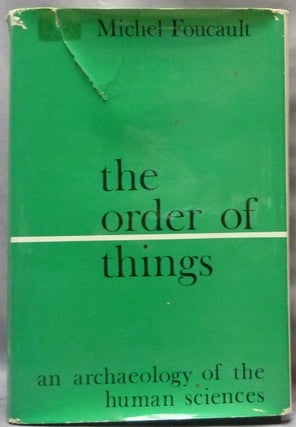 Item #64998 The Order of Things, an Archaeology of the Human Sciences; World of Man; A Library of...