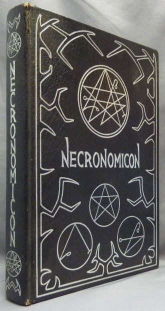 Item #65071 The Necronomicon. Edits, Introduces, L. K. Barnes James Wasserman, original drawing.