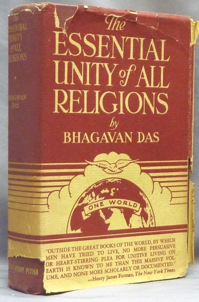 Item #65175 Essential Unity of All Religions. Comparative Religion, Bhagavan DAS.