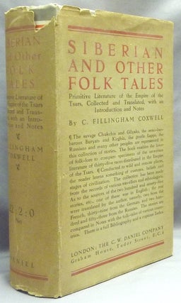 Item #65183 Siberian and Other Folk-Tales. Primitive Literature of the Empire of the Tsars....
