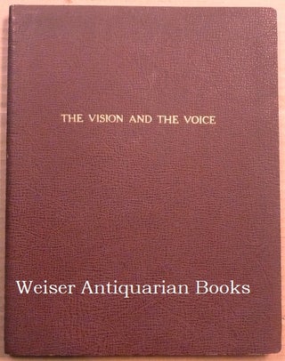 Item #65214 The Vision and The Voice. Liber XXX Aerum Sub Figura CCCCXVIII Being of the Angels of...