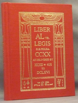 Item #65466 The Book of the Law. Liber AL vel Legis Sub Figura CCXX. Aleister CROWLEY