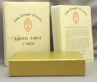 Item #65501 Thoth Tarot Cards [ Tarot Deck ]. Aleister CROWLEY, Frieda Harris