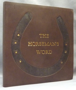 Item #65525 The Society of the Horseman's Grip and Word ( The Society of the Horseman's Word )....