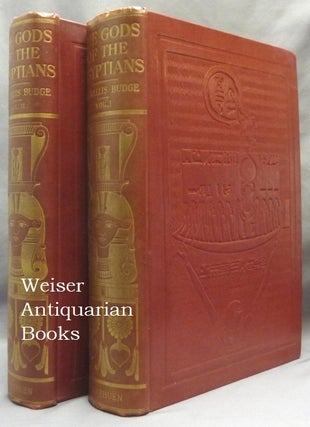 Item #65584 The Gods of the Egyptians. or Studies In Egyptian Mythology ( Two Volumes, Complete...