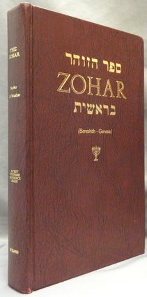 Item #65611 Zohar (Bereshith - Genesis) an Expository Translation from Hebrew ... with Footnotes...