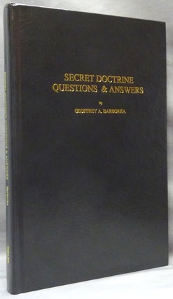 Secret Doctrine Questions and Answers; Compiled from the bi-monthly periodical "The Canadian Theosophist"