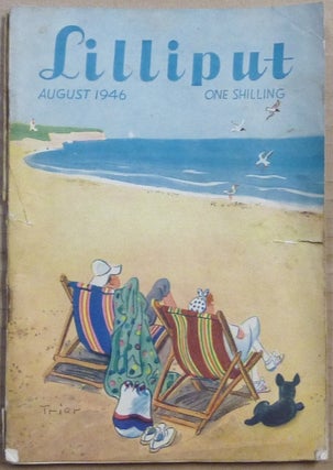 Item #65785 Lilliput, August - 1946. Vol. 19, No. 2. Issue No. 110. Aleister contributes an...