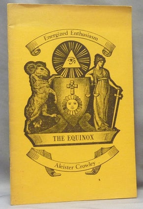 Item #65839 Energized Enthusiasm. Aleister CROWLEY