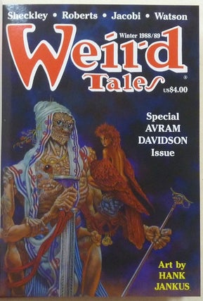 Weird Tales, the Unique Magazine. Winter 1988 / 1989 ( Volume 50 No. 4. Whole No. 293; [ Special David Avram issue ]