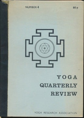 Item #6589 Yoga Quarterly Review No. 4. G. A. FEUERSTEIN