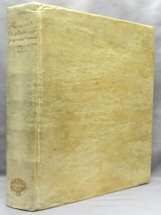Receuil de plusieurs preparations ...... French Alchemical Manuscript.
