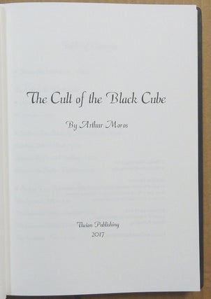 The Cult of the Black Cube: A Saturnian Grimoire.