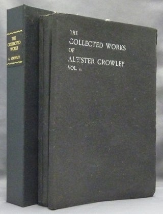 Item #66025 The Works of Aleister Crowley [ The Collected Works of Aleister Crowley ] (in 3...