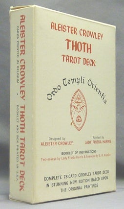 Item #66116 Aleister Crowley Thoth Tarot Deck - "White Box C" Aleister CROWLEY, Freida Harris,...