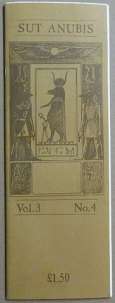 Item #66158 Sut Anubis - Vol. 3, No. 4. January, 1987. Sut Anubis, Anonymous., Austin O. Spare...