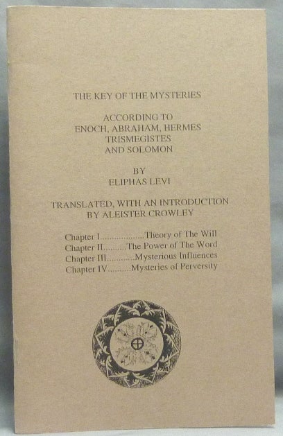 Item #66162 The Key of the Mysteries. Eliphas LEVI, Aleister Crowley.