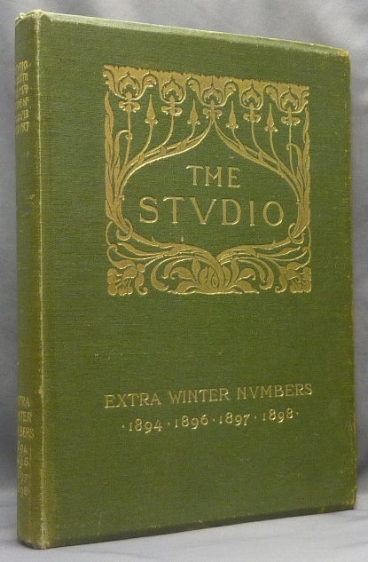 Item #66190 The Studio, An Illustrated Magazine of Fine and Applied Art - Extra Winter Numbers for 1894-1895, 1896-1897, 1897-1898 & 1898-1899. Book-Plates, Gleeson WHITE, Gerald Kelly related Aleister Crowley.