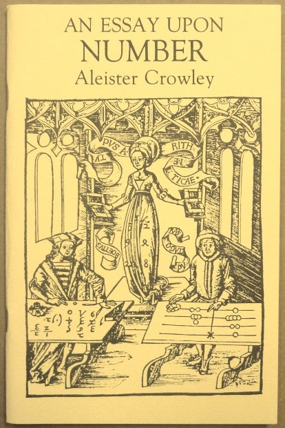 Item #66196 An Essay Upon Number. Aleister CROWLEY.