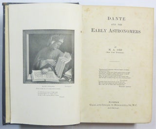 Dante and the Early Astronomers.