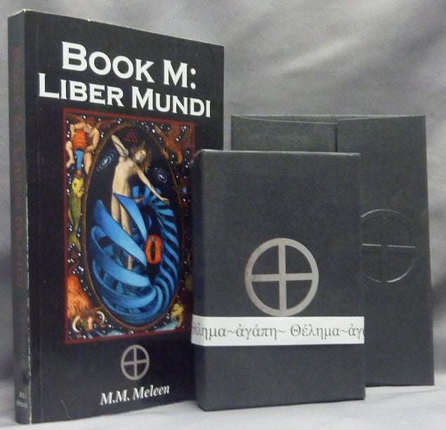 Item #66276 Book M: Liber Mundi and Tabula Mundi Nox Et Lux Edition (Book and Boxed deck set). Tarot, M. M. MELEEN, Author and, Peter Baker.