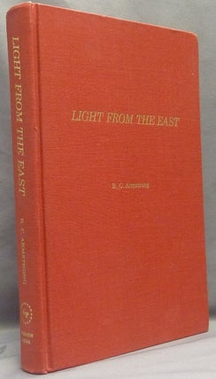 Item #66280 Light From The East, Studies in Japanese Confucianism; [ University of Toronto...