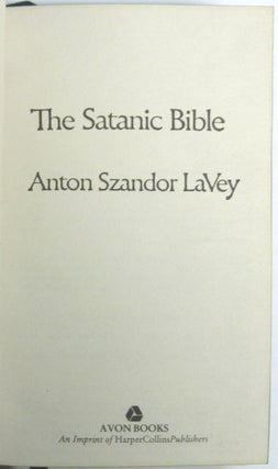 The Satanic Bible.