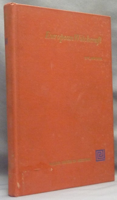 Item #66366 European Witchcraft; Major Issues in History series. E. William MONTER.