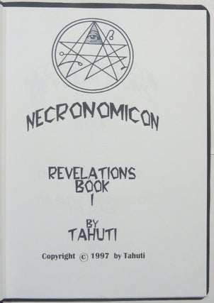 Necronomicon. Revelations Book I, On the Fifty Names of Marduk and The Super-Charging of The Seals.